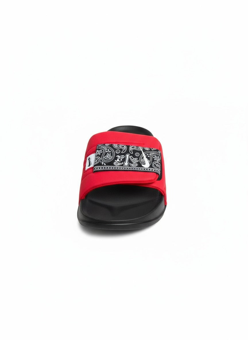 Nike Urban Street Slides – Red Edition