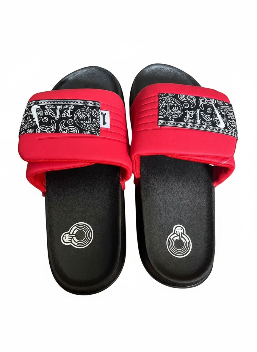 Nike Urban Street Slides – Red Edition