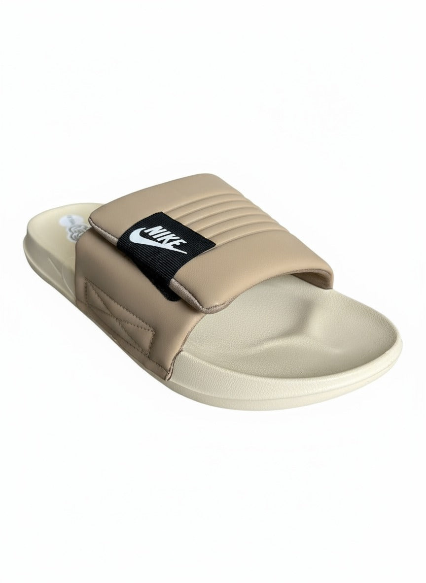 Nike ComfortEase Slides – Beige Edition
