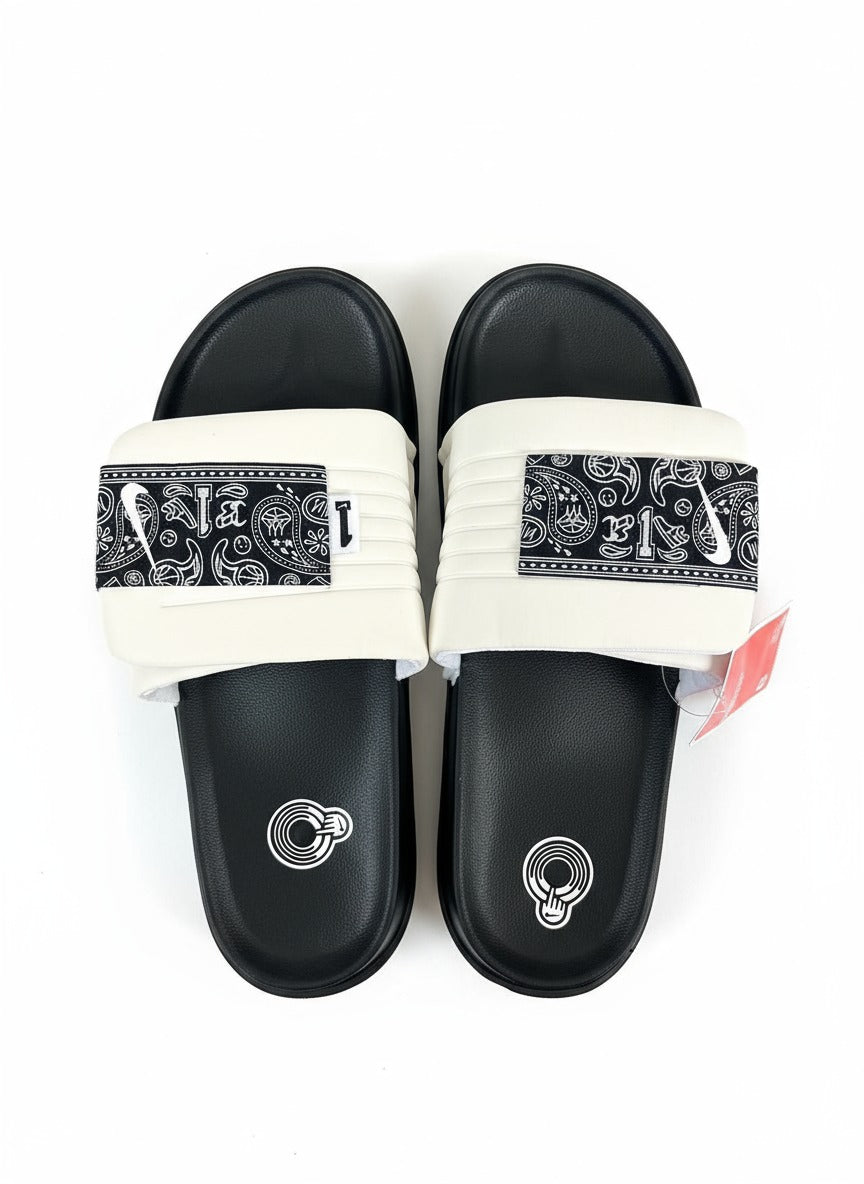StreetStyle Comfort Slides – Black & White