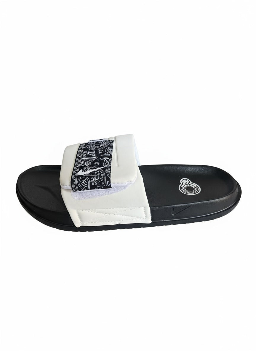 StreetStyle Comfort Slides – Black & White